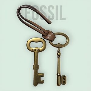 Fossil Brass (2) Hangtag